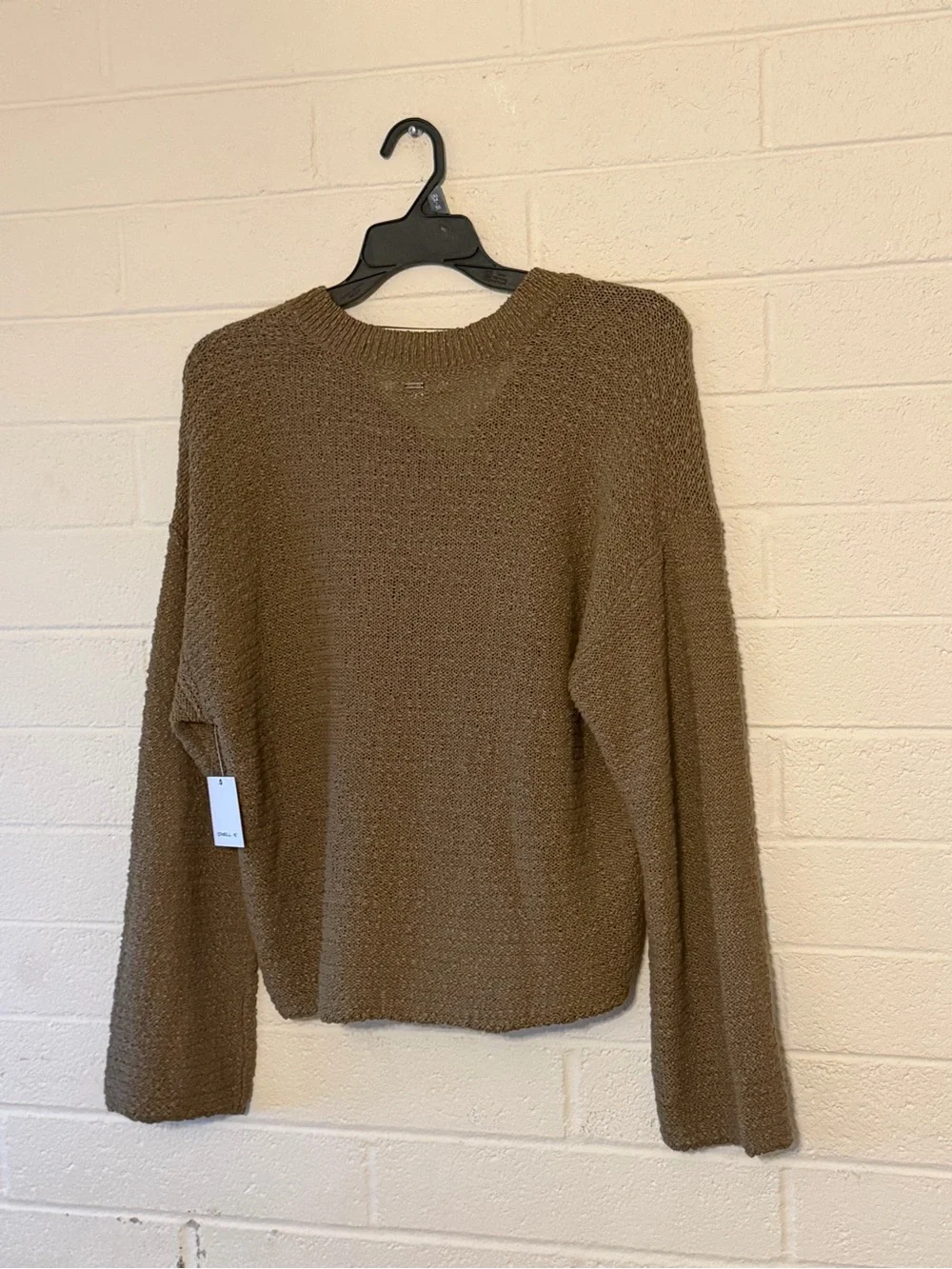 O'Neill Sunny Paradise V-Neck Sweater in Olive